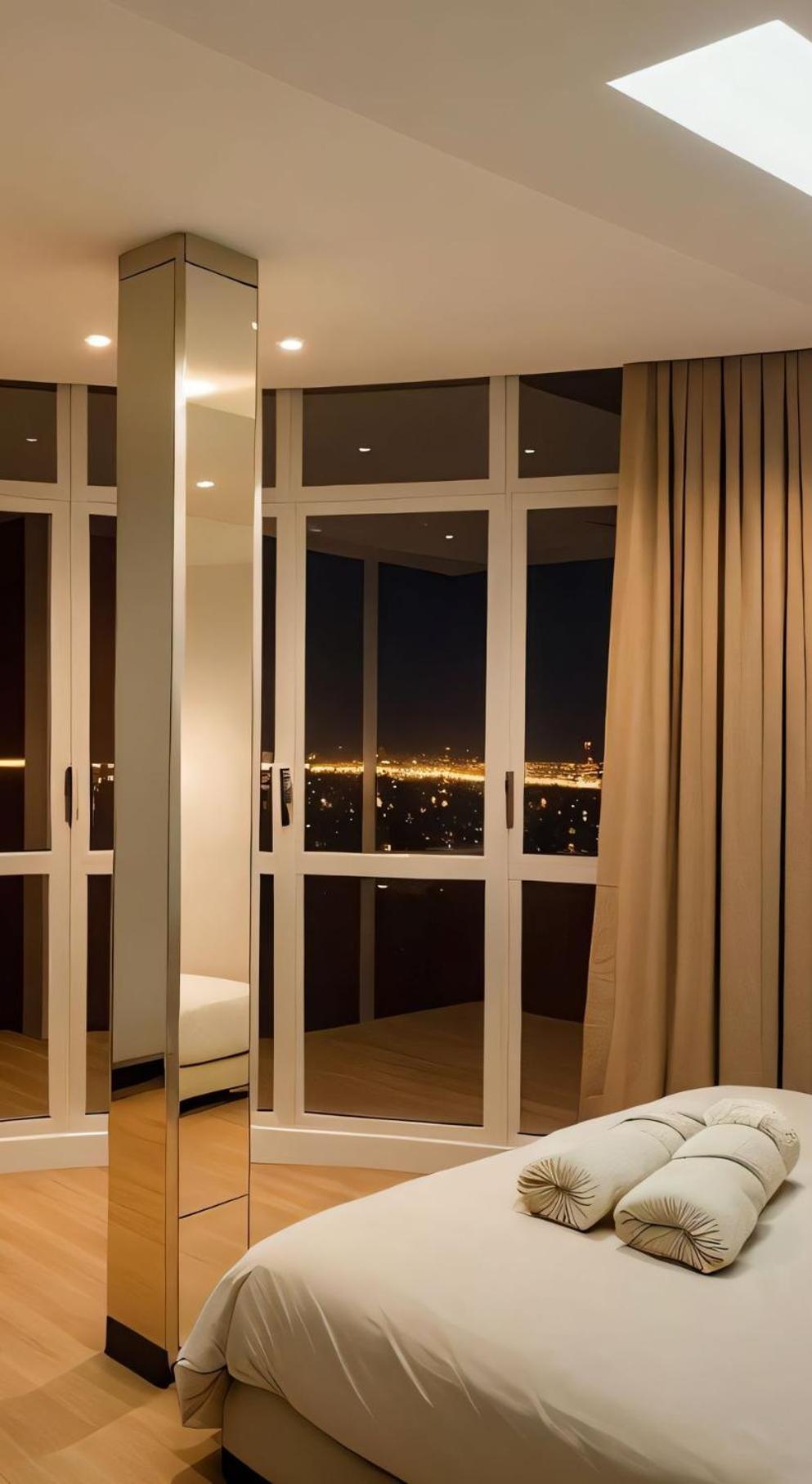 Amazing Appartement Au Centre Ville En Face Hilton & Gare Train De Tgv De Tanger 2N Luaran gambar